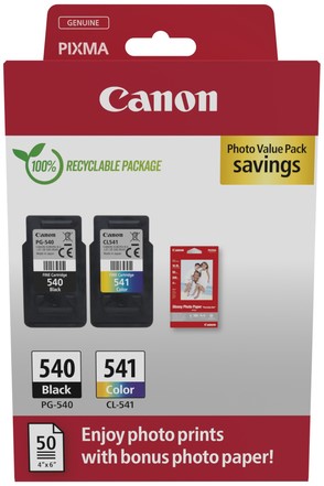 Inktcartridge Canon PG-540/CL-541 zwart/kleur