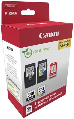 Inktcartridge Canon PG-540/CL-541 zwart/kleur-2