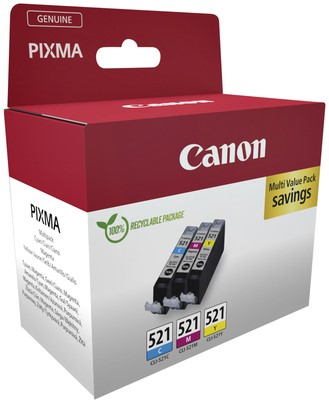 Inktcartridge Canon CLI-521 multipack kleur-2