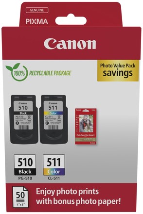 Inktcartridge Canon PG-510/CL-511 multipack