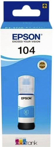 Navulinkt Epson 104 T00P240 cyaan