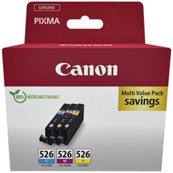 Inktcartridge Canon CLI-526 multipack kleur