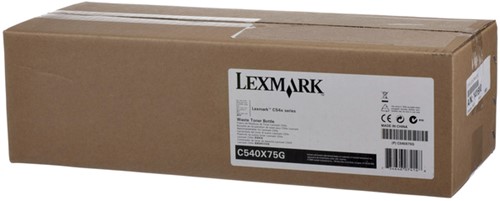 Resttonerbakje Lexmark C540X75g X544