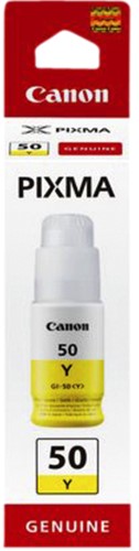 Navulinkt Canon GI-50 geel 7.2K