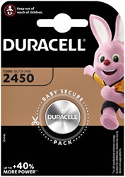 Batterij knoopcel Duracell CR2450 Lithium
