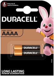Batterijen E96/AAAA/MN2500 Duracell pk/2