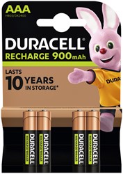 Batterij oplaadbaar Duracell Ultra Pre Charge AAA 850mAh pk/4