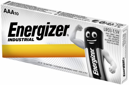 Batterij Energizer industrial AAA alkaline ds/10