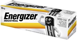 Batterij Energizer industrial D alkaline ds/12