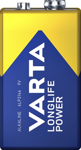Batterij Varta High Energy blok 9V-2