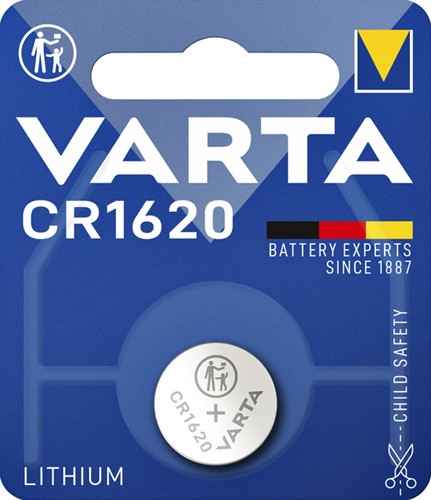 Batterij knoopcel Varta CR1620 Lithium