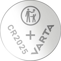 Batterij knoopcel Varta CR2025 -2