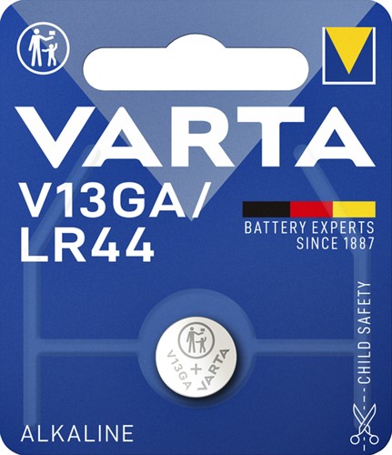Batterij knoopcel Varta V13GA/LR44 Lithium