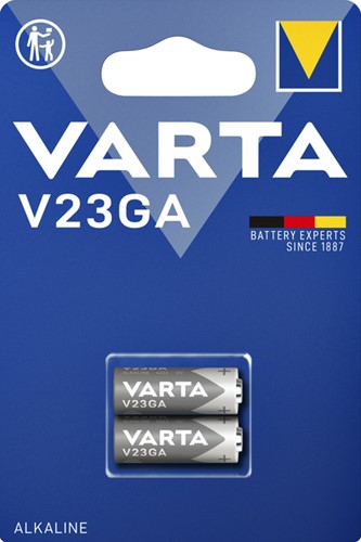 Batterij Varta V23GA 12V pk/2