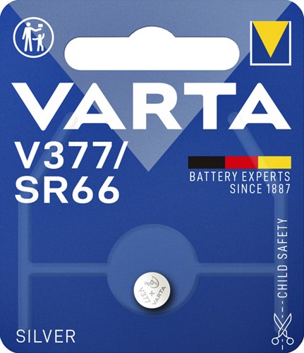 Batterij knoopcel Varta V377 horloge