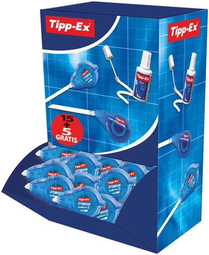 Corrector Tipp-ex Easy Refill 5mm ds/15 +5 gratis