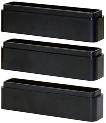 Monitor standaard verhoogblokjes zwart