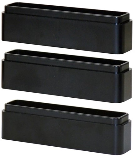 Monitor standaard verhoogblokjes zwart