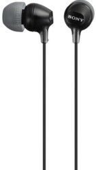Oordopjes Sony EX15AP microfoon zwart 