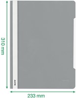 Snelhechtmap Leitz A4 wit-4