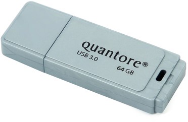 USB-stick Quantore 64GB 3.0 zwart