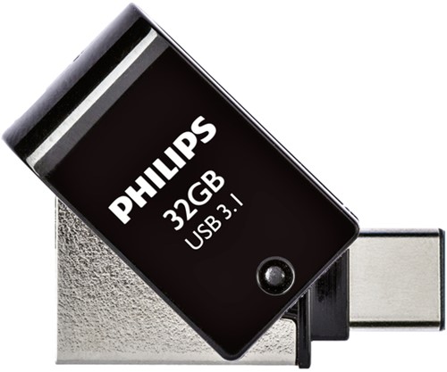 USB-stick 3.1 en USB-C Philips 2in1 32GB