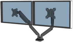 Monitorarm Fellowes Platinum Series Dual zwart