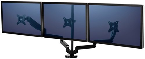 Monitorarm Fellowes Platinum Series driedubbel zwart
