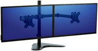 Monitorarm Fellowes Professional Series dubbel horizontaal vrijstaand zwart-2