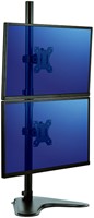 Monitorarm Fellowes Professional Series dubbel verticaal vrijstaand zwart-2