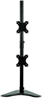 Monitorarm Fellowes Professional Series dubbel verticaal vrijstaand zwart-1