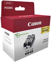 Inktcartridge Canon PGI-520 twinpack pk/2-2