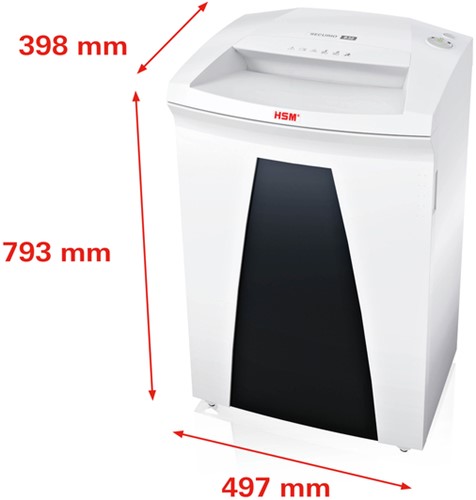 Papiervernietiger HSM B32 securio 4.5x30mm-2
