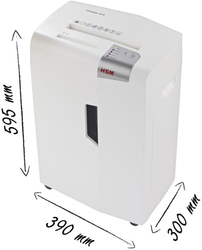 Papiervernietiger HSM shredstar X13 4x37mm-2