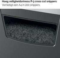 Papiervernietiger Rexel Momentum X312-SL snippers 5x42mm-10