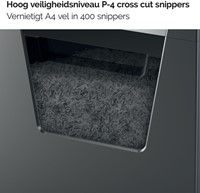 Papiervernietiger Rexel Momentum X415 snippers 4x40mm-4