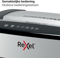 Papiervernietiger Rexel Momentum X420 snippers 4x40mm-14