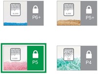 Papiervernietiger Leitz IQ Office Pro P5 snippers 2x15mm-11