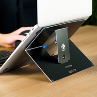 Laptopstandaard R-Go Tools attachable zwart-2