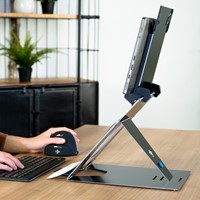 Ergonomische laptopstandaard R-Go Tools Riser Duo zwart-4