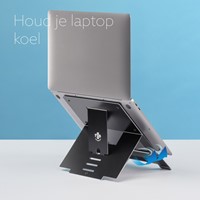 Laptopstandaard R-Go Tools riser zwart-3