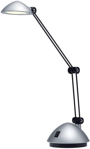 Bureaulamp Hansa Led Space zilver