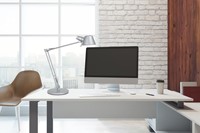 Bureaulamp Maul Rock Spaar Voet zilver-3