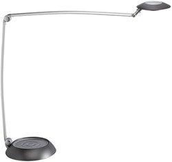 Bureaulamp Maul Space dimbaar zilvergrijs