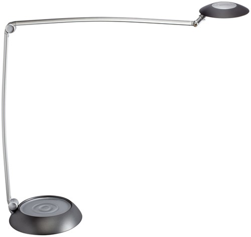 Bureaulamp Maul Space dimbaar zilvergrijs-2