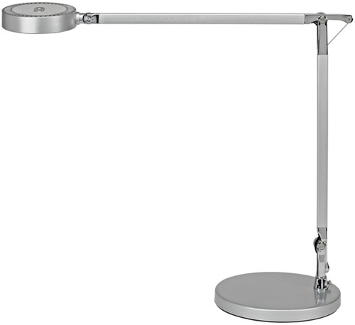 Bureaulamp Maul Grace dimbaar zilvergrijs