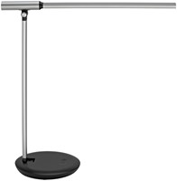 Bureaulamp Maul Rubia met usb poort zilvergrijs