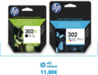 Inktcartridge HP F6U67AE (302XL) kleur-2