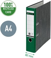 Ordner Leitz 1080 180° 80mm karton A4 groen-3
