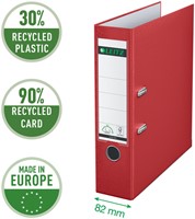 Ordner Leitz A4 80mm rood-3